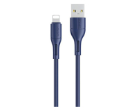 USAMS Kabel lightning 2A Fast Charge 1m niebieski - 1569105 - zdjęcie 1